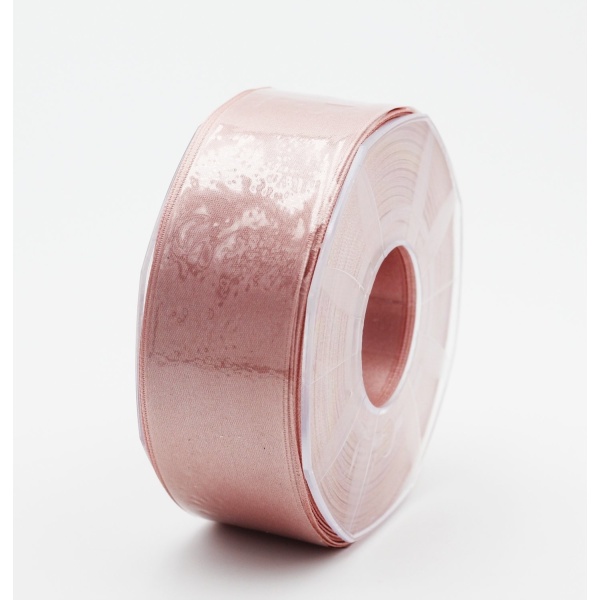 Furlanis nastro di raso rosa antico chiaro colore 552 mm.40 Mt.25