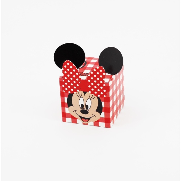Cubo party minnie rosso Pz.10