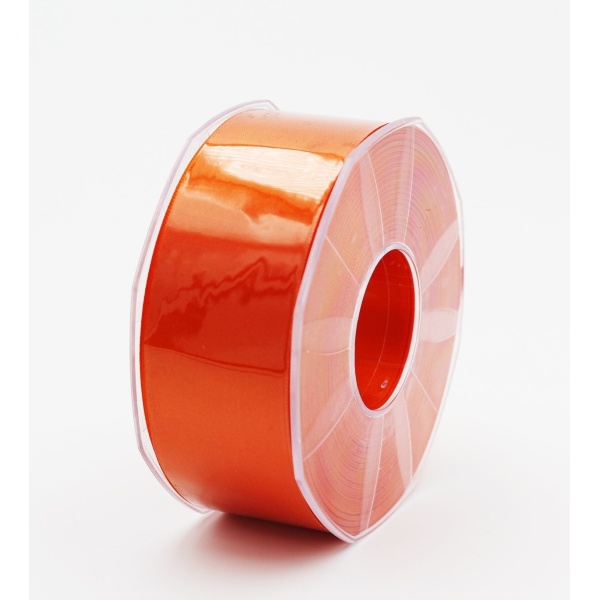 Furlanis nastro di raso arancio scuro colore 40  mm.40 Mt.25