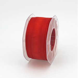 Furlanis nastro seta bordi rinforzati rosso colore 31 mm.40 Mt. 20