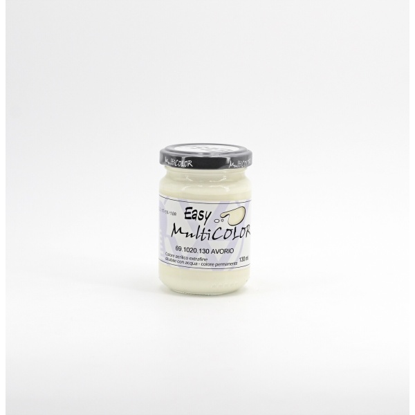 Colore acrilico avorio extrafine permanente 130 ml. Pz. 1