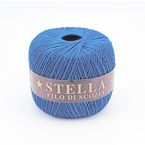 Silke by Arvier Filo di scozia stella colore 77 Bluette misura 12/3 grammi 100 Pz. 10