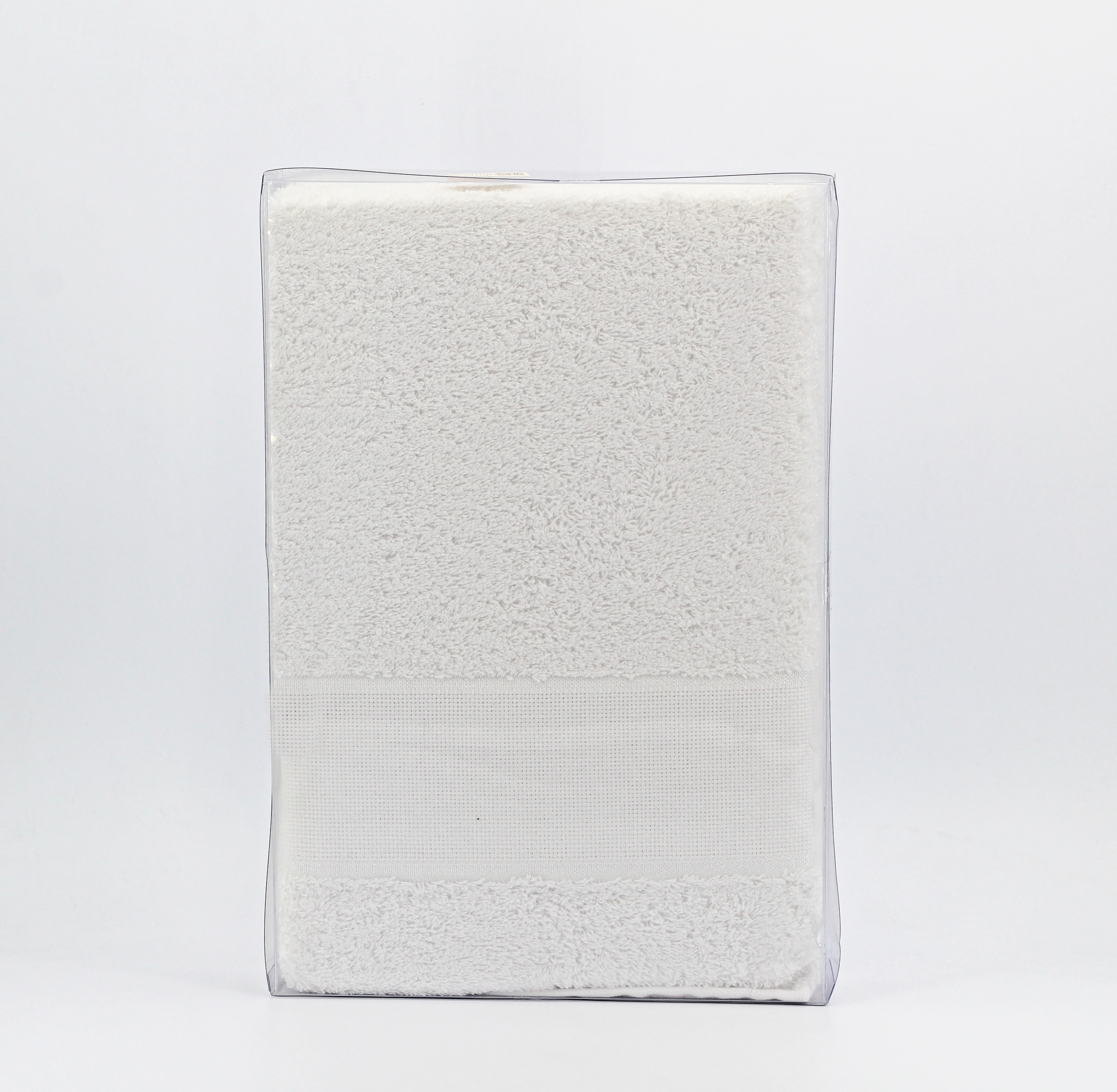 Set asciugamani da bagno bianco Pz. 1