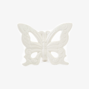 Bomboniera farfalla grande bianca Pz. 4