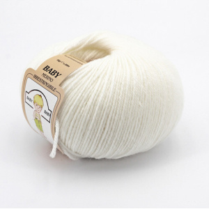 Silke by Arvier Lana vergine baby colore 100 Bianco grammi 50 Pz. 10